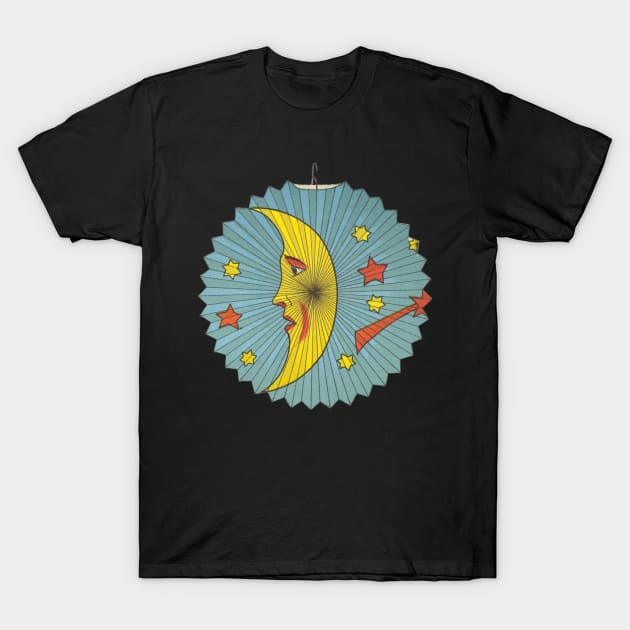 Crescent Moons and Stars Changing Seasons Transformation T-Shirt by TV Dinners